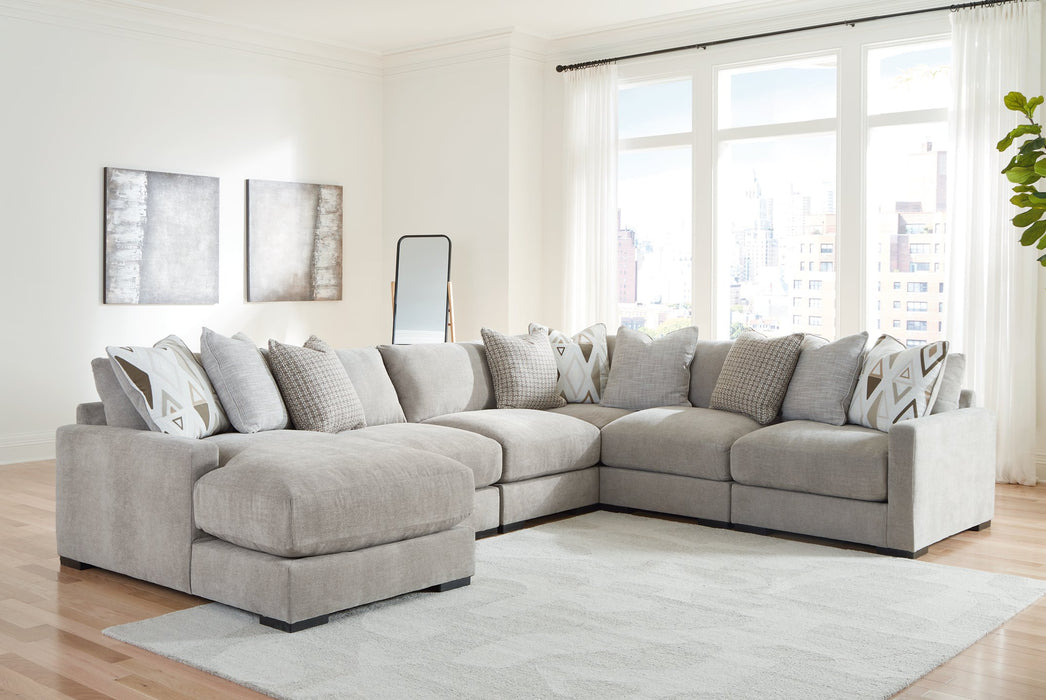 Aslan Court Sectional with Chaise