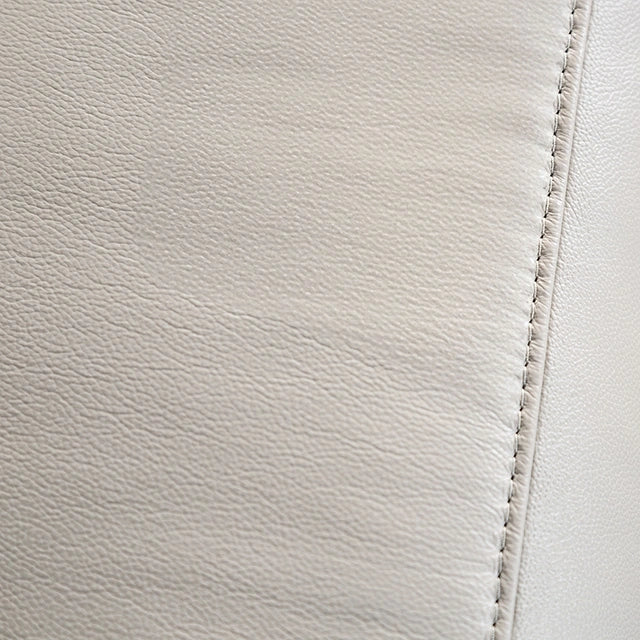 Bienne Recliner Chair White & Black