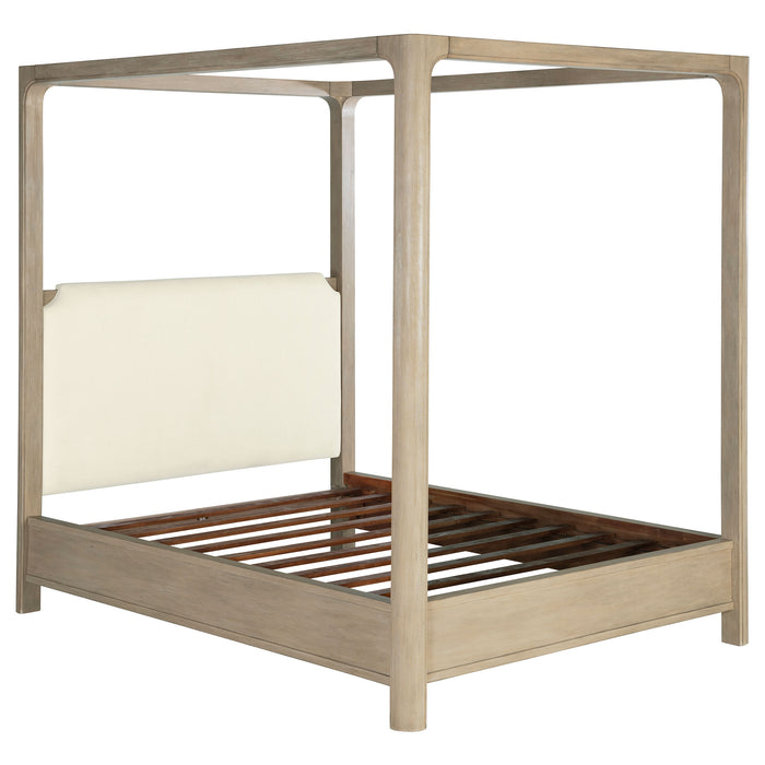 Solano Canopy Panel Platform Bed