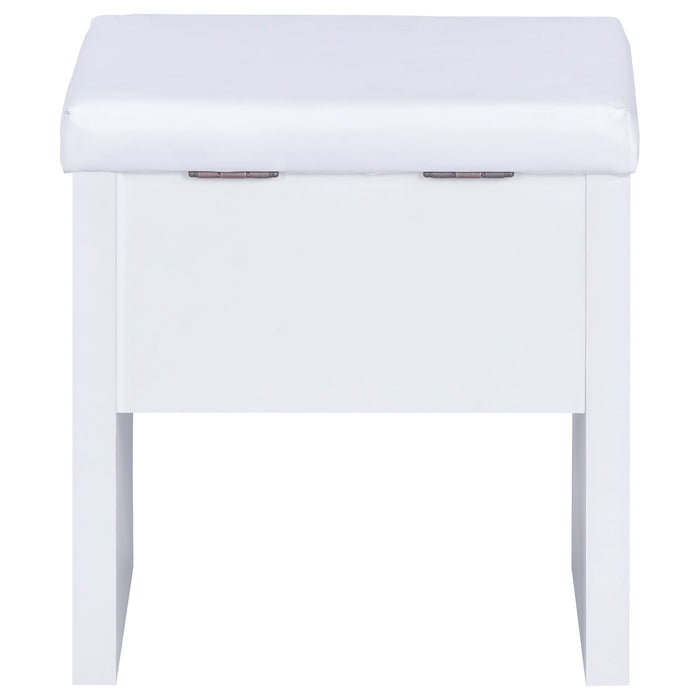 Harvey Makeup Vanity Table with Mirror and Stool