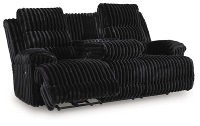 Rhine Falls Power Reclining Sofa with Drop Down Table