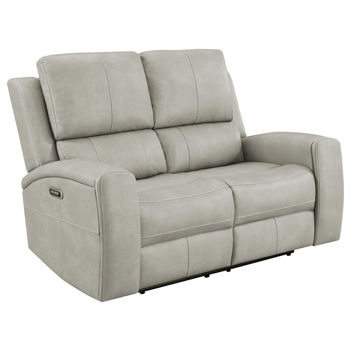 Brickston Triple Power Reclining Loveseat