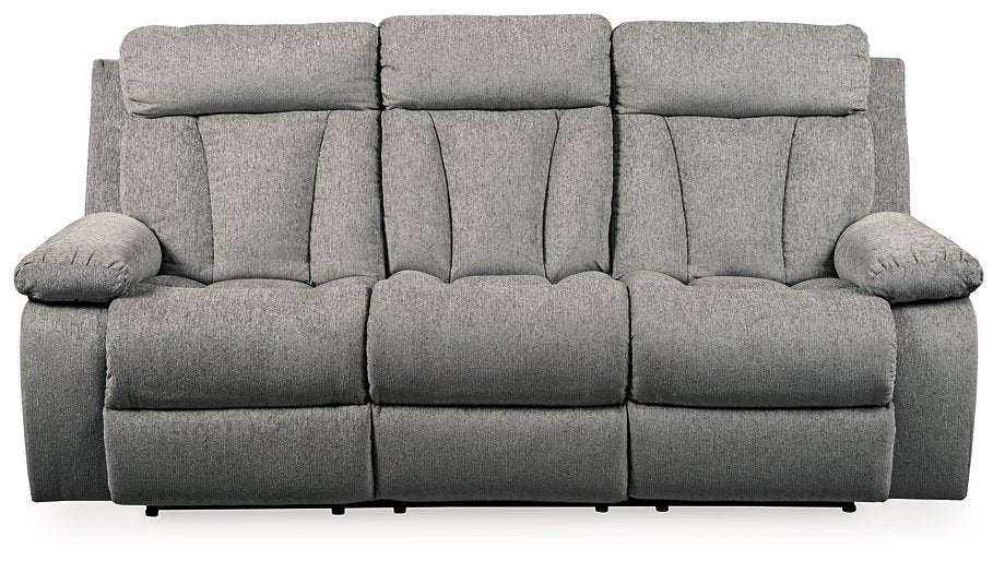 Mitchiner Reclining Sofa with Drop Down Table image