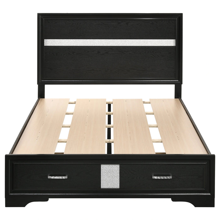 Miranda Panel Platform Storage Bed