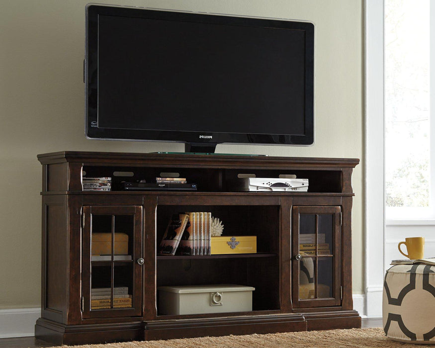 Roddinton 72" TV Stand with Electric Fireplace