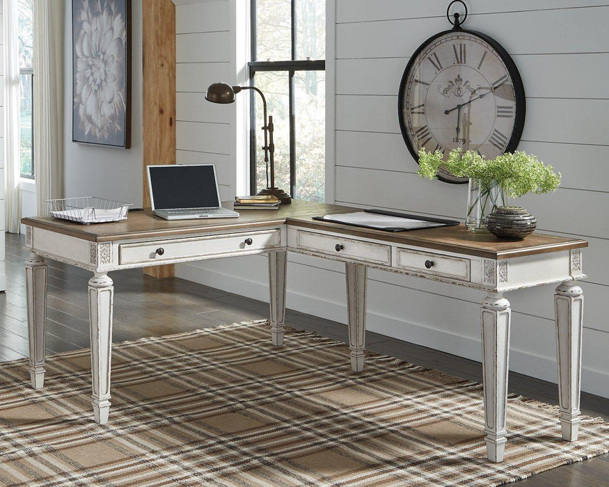 Realyn 2-Piece Home Office Desk