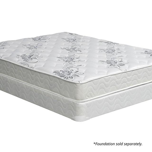 ELBERTYNA White 8" Tight Top Mattress, Queen