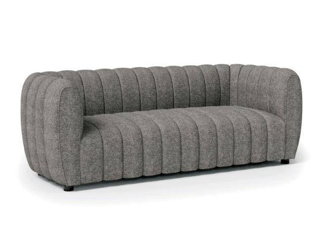 AVERSA Sofa, Black, Gray, & White