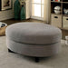 SARIN Warm Gray Ottoman image