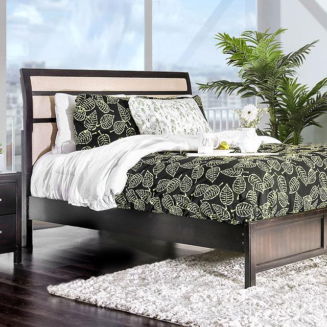 Berenice Espresso/Beige Cal.King Bed image