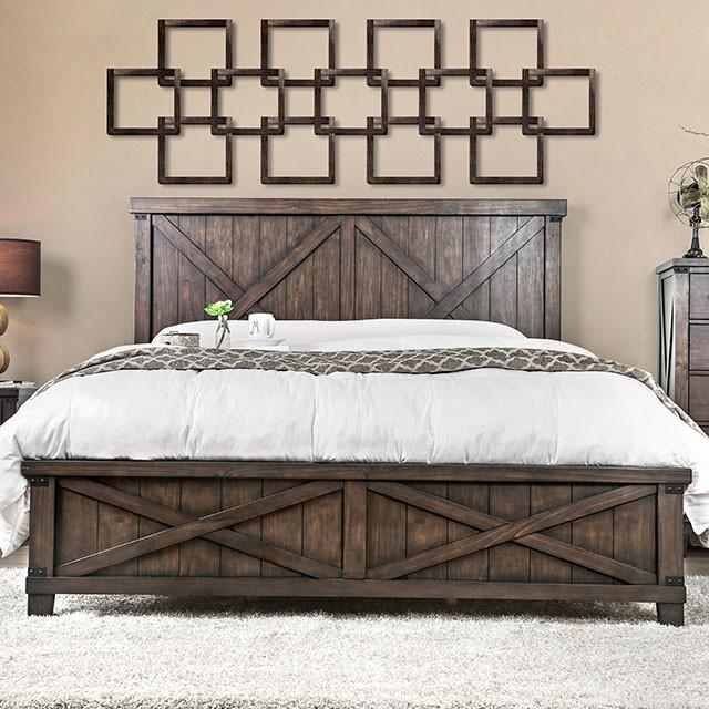 Bianca Dark Walnut Cal.King Bed