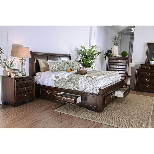 Brandt Brown Cherry E.King Bed
