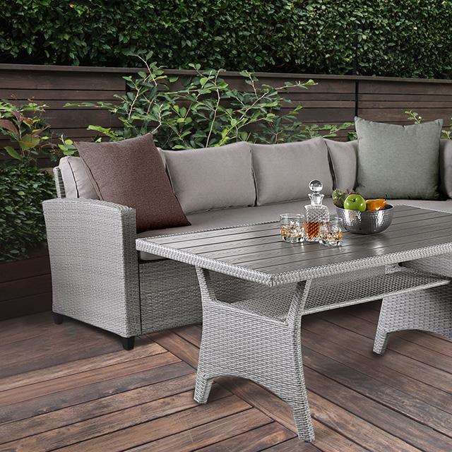 Shonda 3 PC. Patio Dining Set image