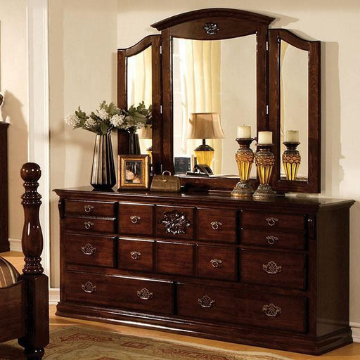 Tuscan II Glossy Dark Pine Dresser image