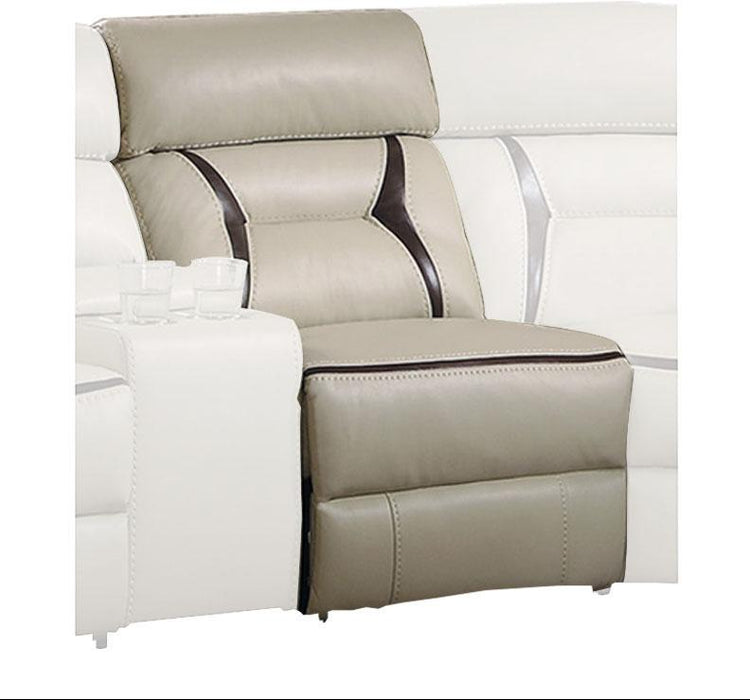 Amite 7pc Sectional Sofa in Beige