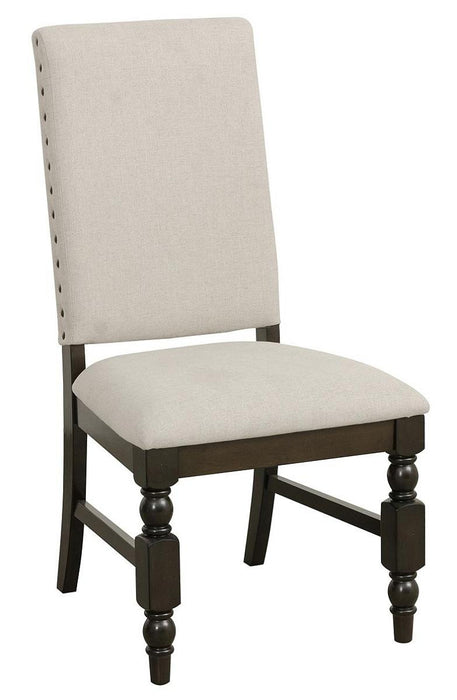 Yates Side Chair in Dark Oak (Set of 2)