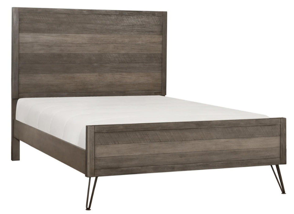 Urbanite Queen Panel Bed in Tri-tone Gray 1604-1* image