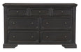 Homelegance Bolingbrook Dresser in Coffee 1647-5 image