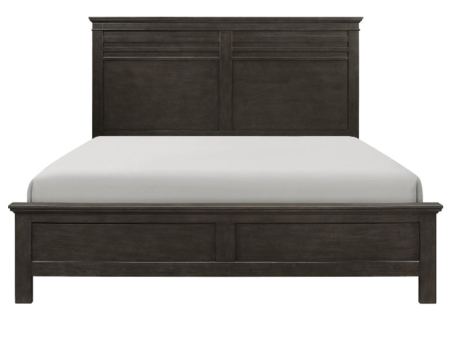 Blaire Farm King Panel Bed in Saddle Brown Wood 1675K-1EK* image