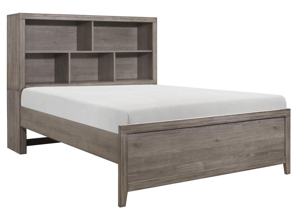 Woodrow Twin Platform Bed in Gray 2042NBT-1*