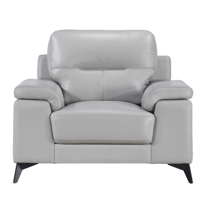 Mischa Chair in Silver Gray 9514SVE-1