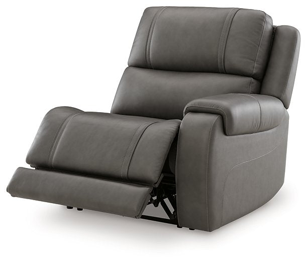 5Z - Pittson Power Reclining Sectional Loveseat
