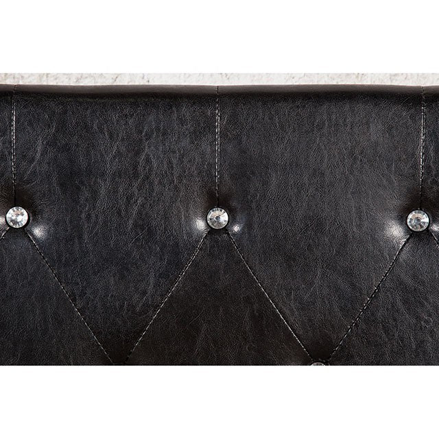 Velen Bed Black & White