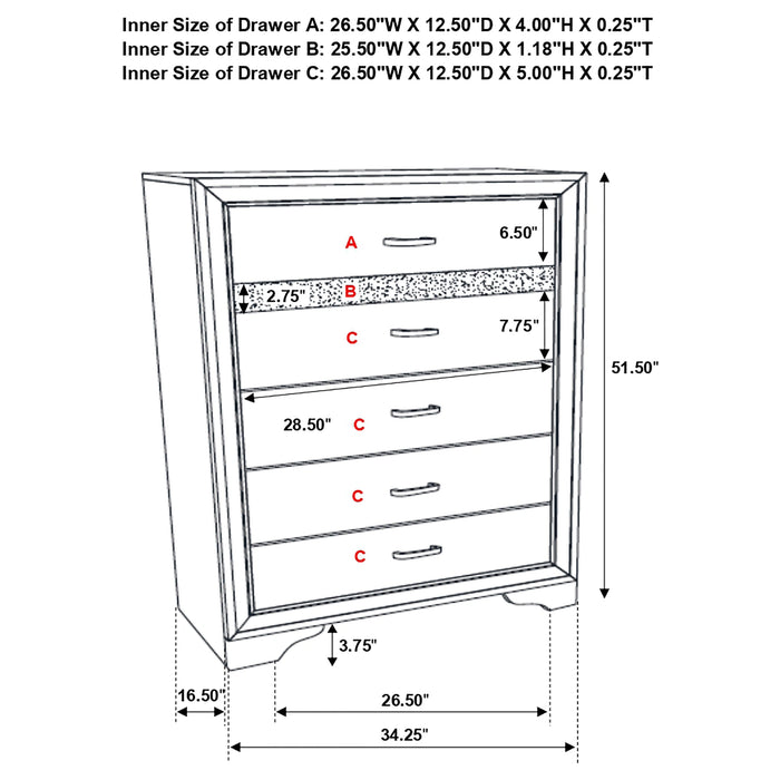 Miranda Chest of Drawers