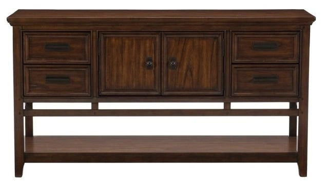 Frazier Park Server in Dark Cherry 1649-40
