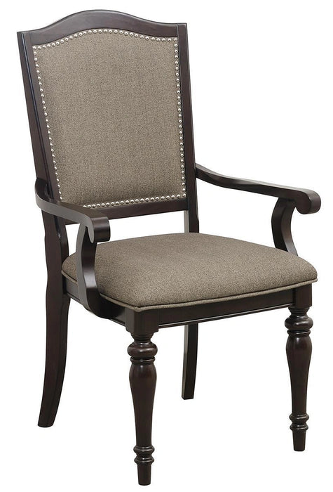 Marston Arm Chair in Dark Cherry (Set of 2) 2615DCA