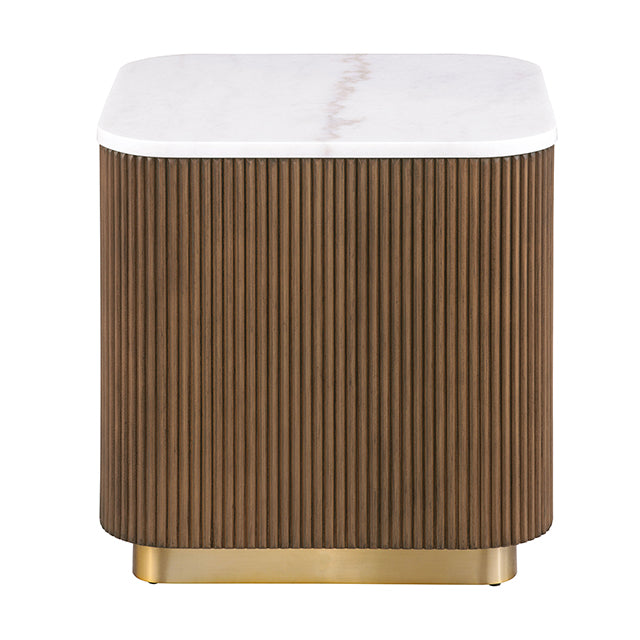 Virden Square End Table